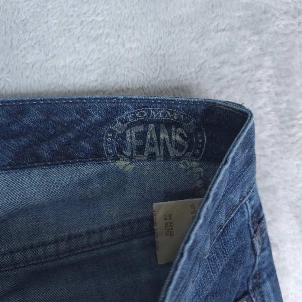 Tommy Bahama Standard Jeans Men 30x26.5 Blue Stretch Cotton Blend Denim